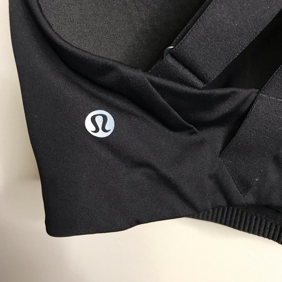 Lululemon Enlite weave back Sports Bra Black 36 DDD - Picture 3 of 4